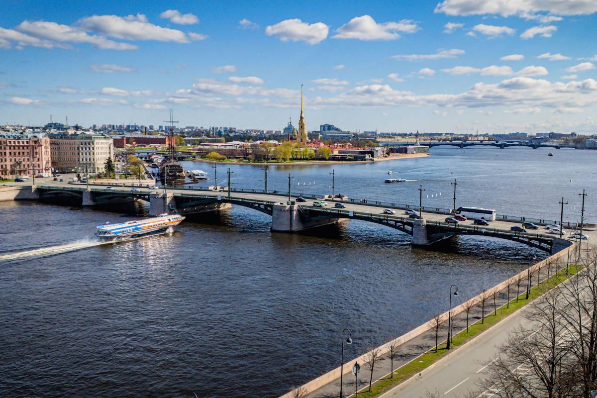 Биржевой мост в Санкт-Петербурге Биржевой мост в Санкт-Петербурге