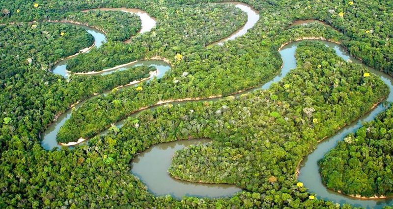 Амазонка, самая длинная река в мире