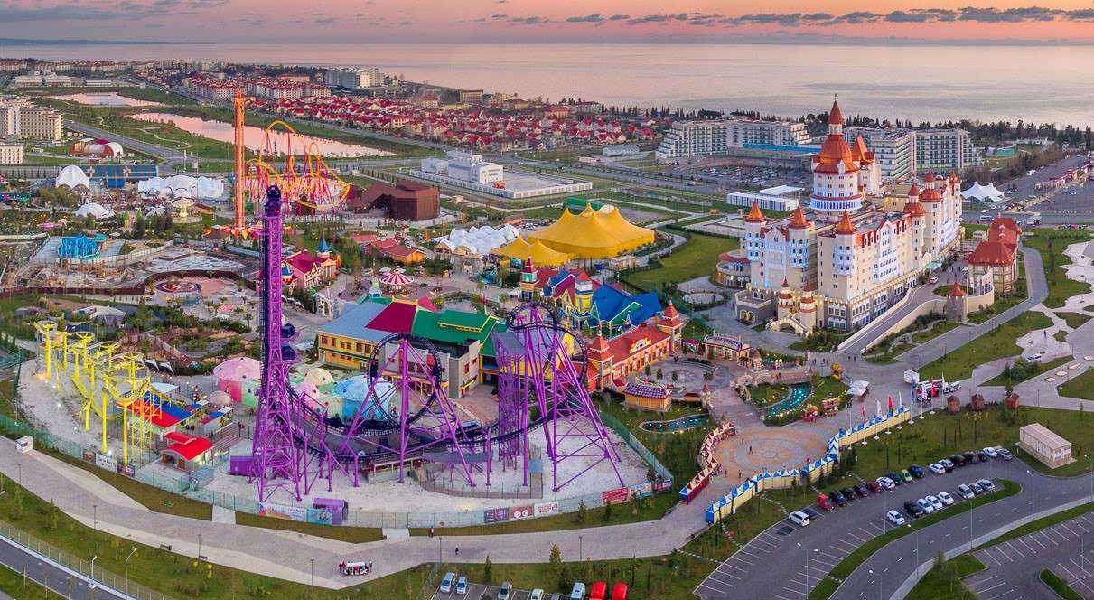 Диснейленд Сочи парк в городе Сочи – цены, аттракционы, карта, отзывы