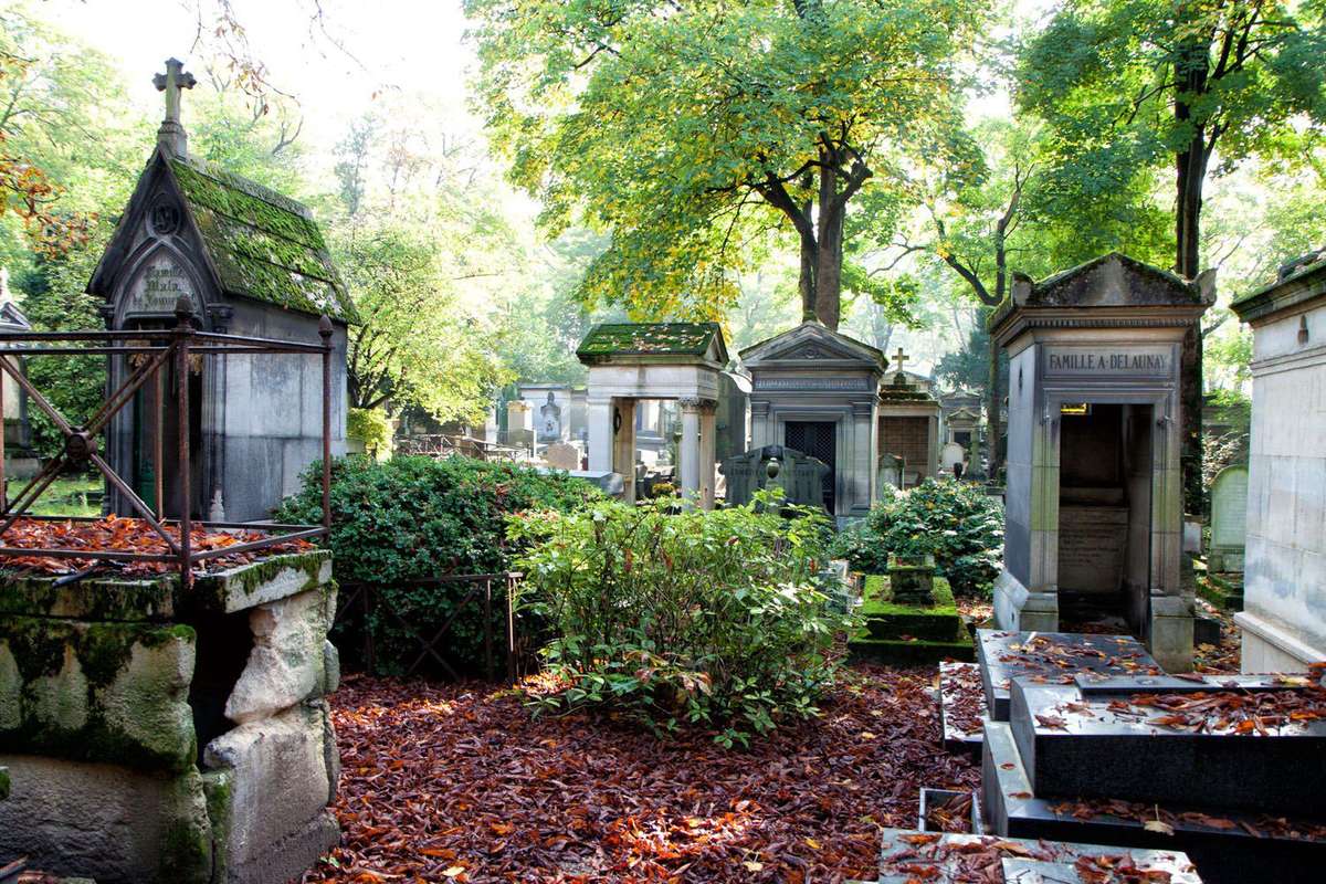 Кладбище Pere Lachaise Париж