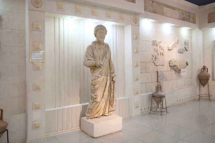 Крытая выставка в музее Горгиппия