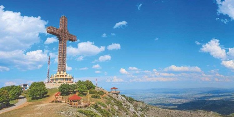 Крест тысячелетия в Скопье
