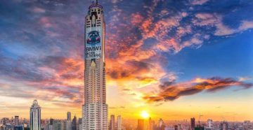 Самое высокое здание в Бангкоке Baiyoke sky