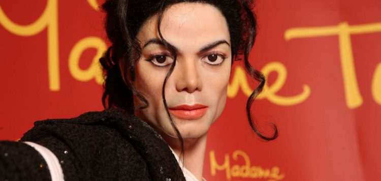 Майкл Джексон в музее Мадам Тюссо