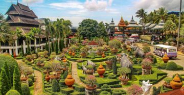 Тропический сад Нонг Нуч в Паттайе
