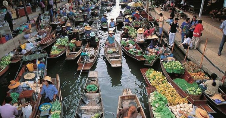плавучий рынок Дамнон Садуак