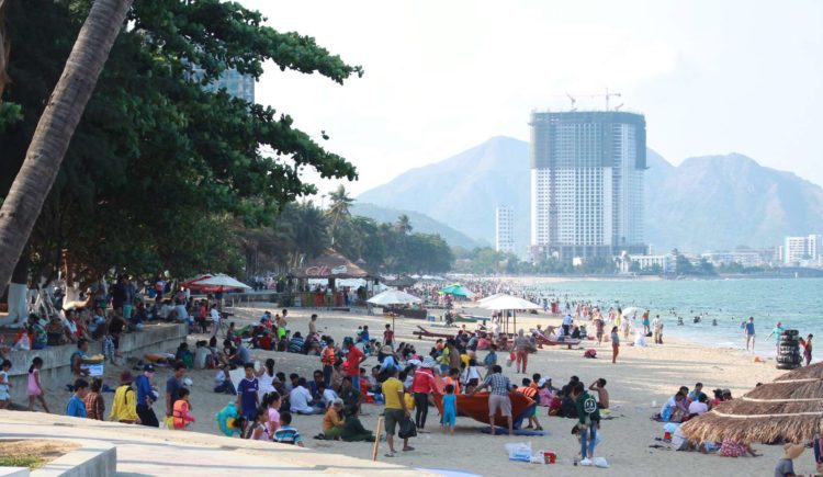Пляж Нячанга во Вьетнаме
