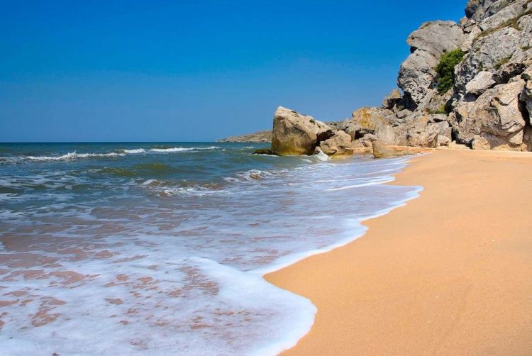 пляжи Крыма