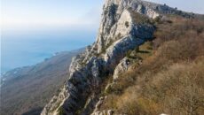 Тропа Чертова лестница Шайтан Мердвен в Крыму
