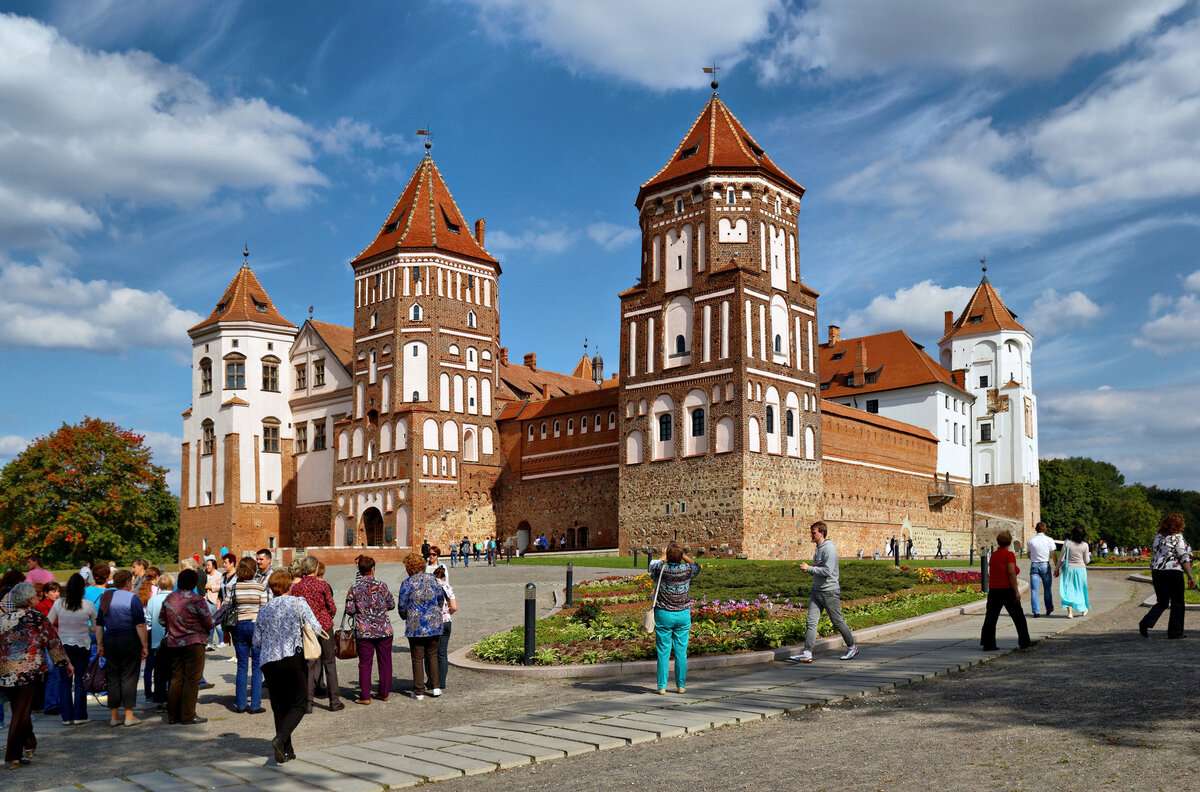 Беларусь Минск Мирский замок