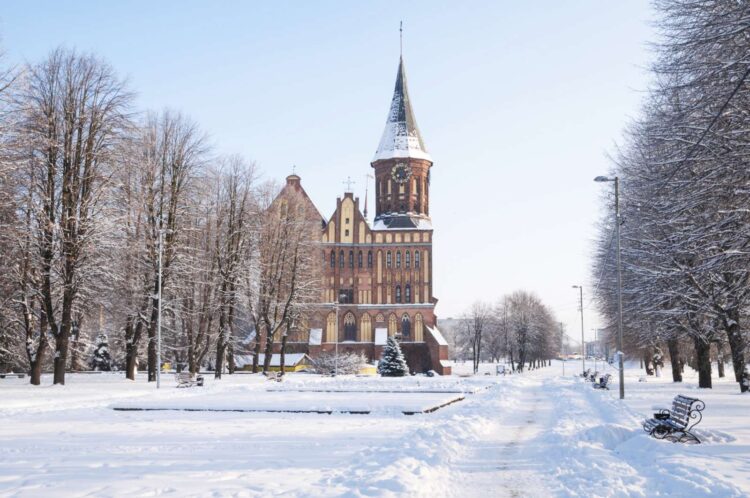 Поездка в Калининград зимой