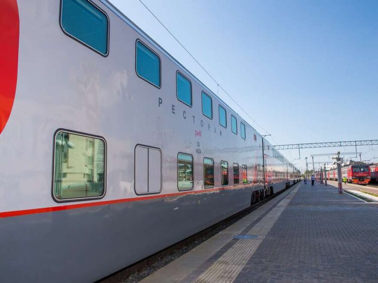 поездка на поезде Москва - Казань