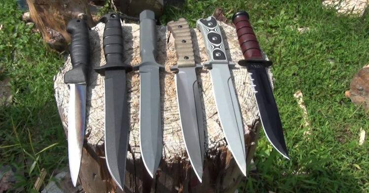 Виды туристических ножей
