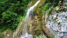 Водопад мужские слезы в Абхазии