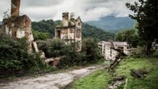 Город-призрак Акармара в Абхазии