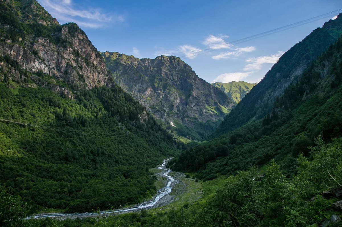 Кодорское ущелье в абхазии где находится фото достопримечательности