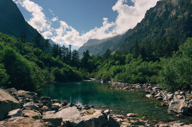 горные реки Абхазии 