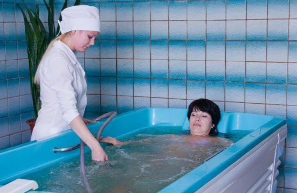 Процедура радоновые ванны