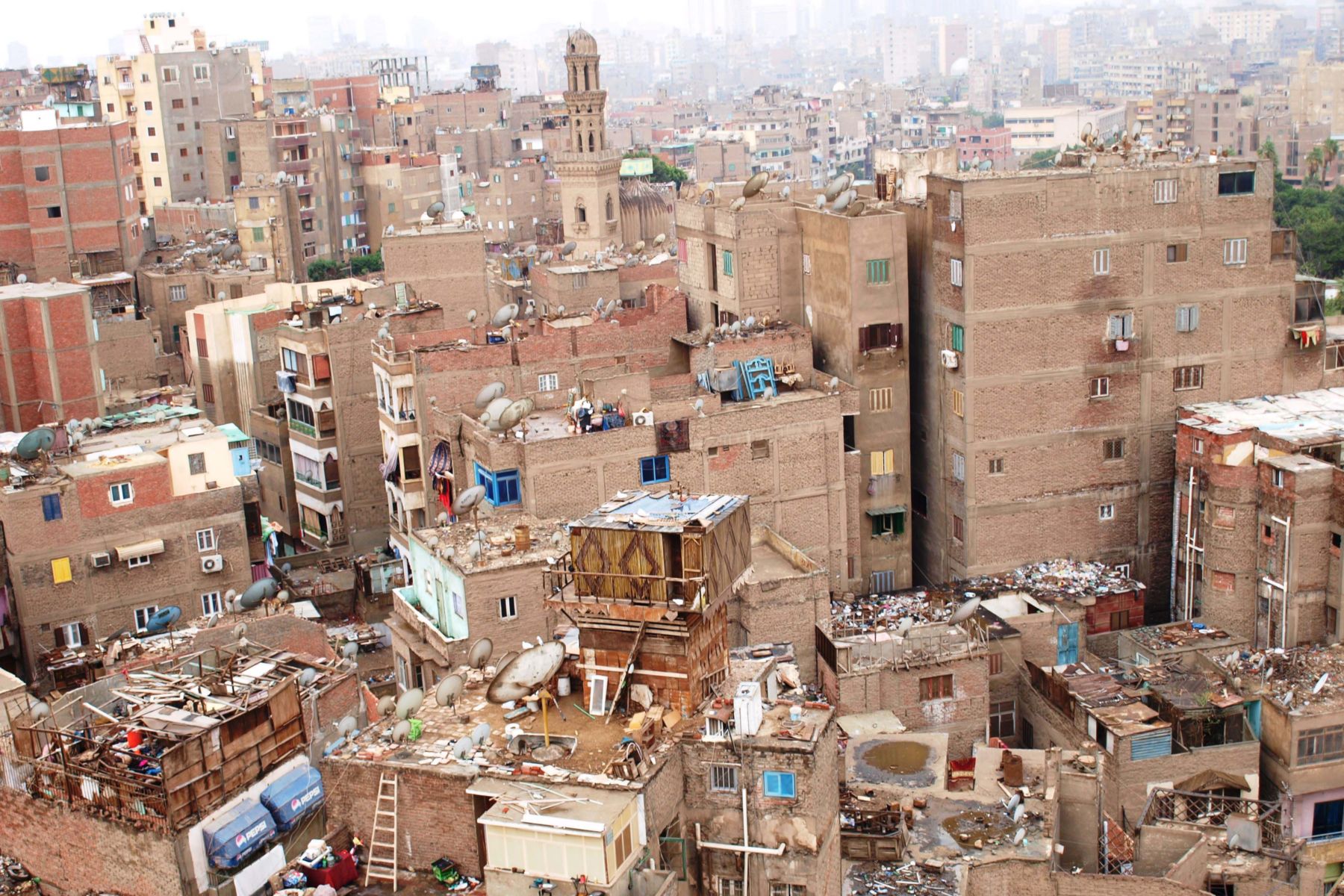 Мусорный город в египте