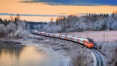 Туристический поезд в Карелию
