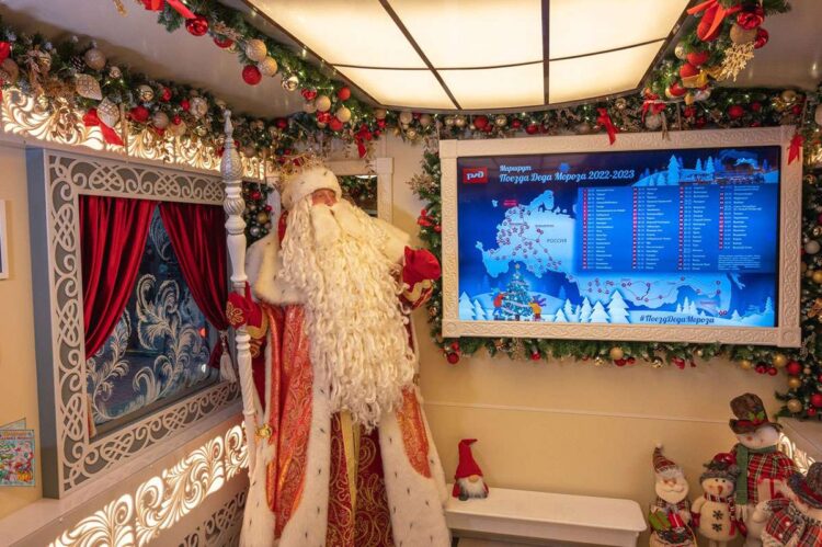Программа в поезде Деда Мороза для детей