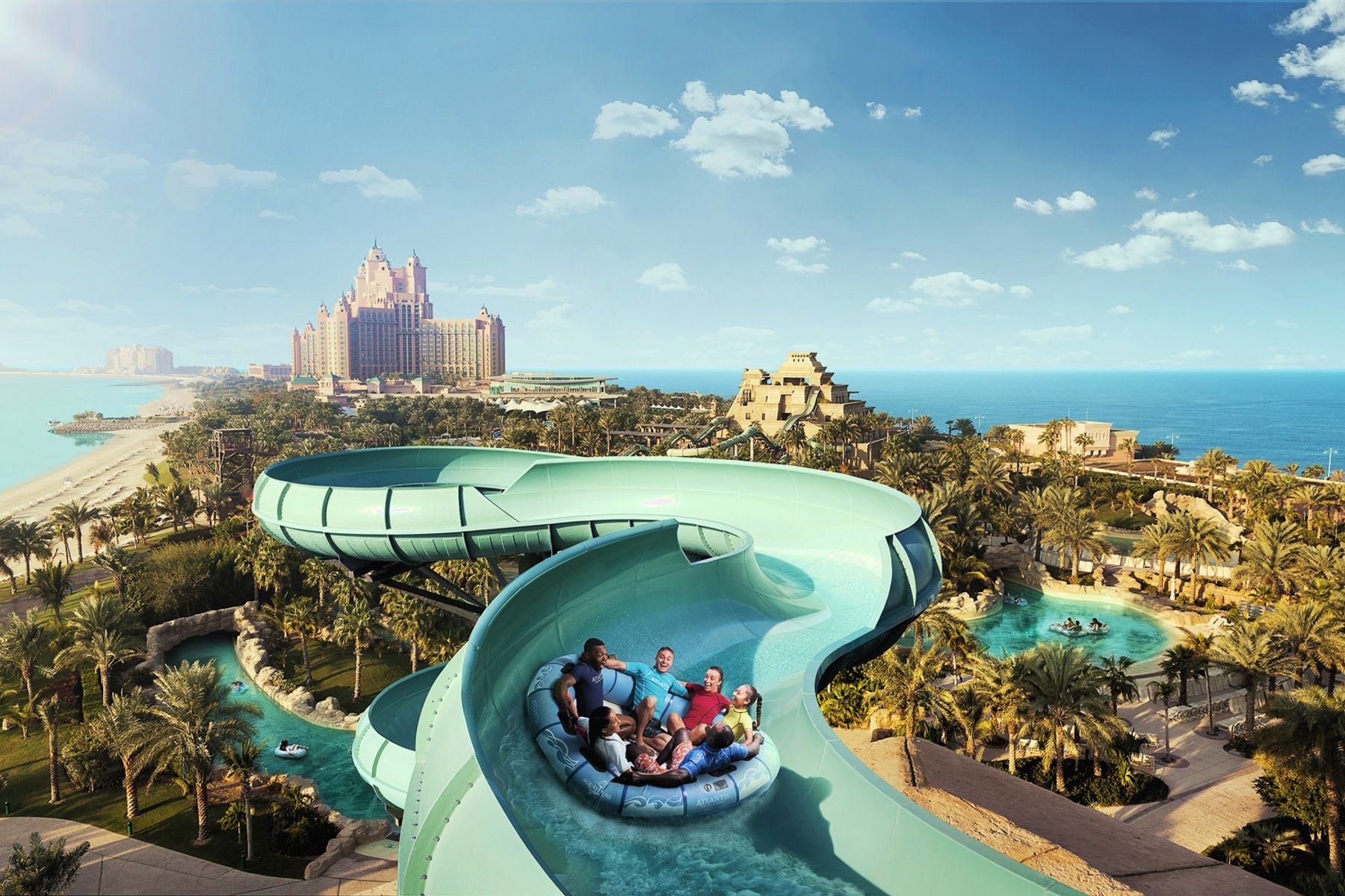 Atlantis аквапарк. Аквапарк Атлантис Дубай. Аквапарк Aquaventure в Дубае. Отель Атлантис Дубай аквапарк. Пальма Джумейра Атлантис аквапарк.