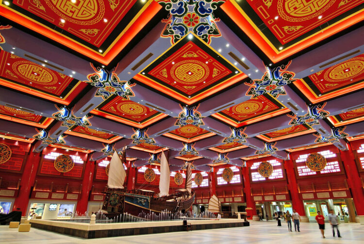 Китайский павильон тц Ibn Battuta Mall