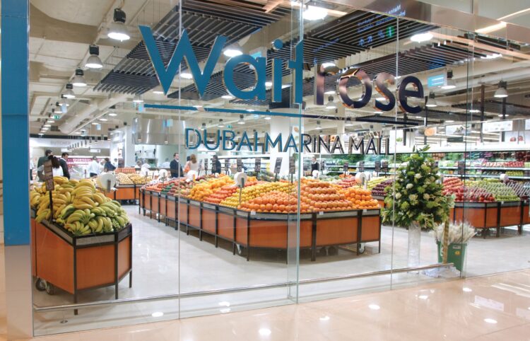 Супермаркет в тц «Дубай Марина Молл»