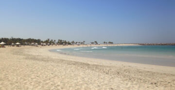 Пляж Аль-Мамзар в Дубае — огромная территория и красивый парк