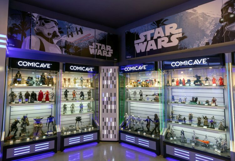 Магазин Comicave в ТЦ Dubai Outlet Mall