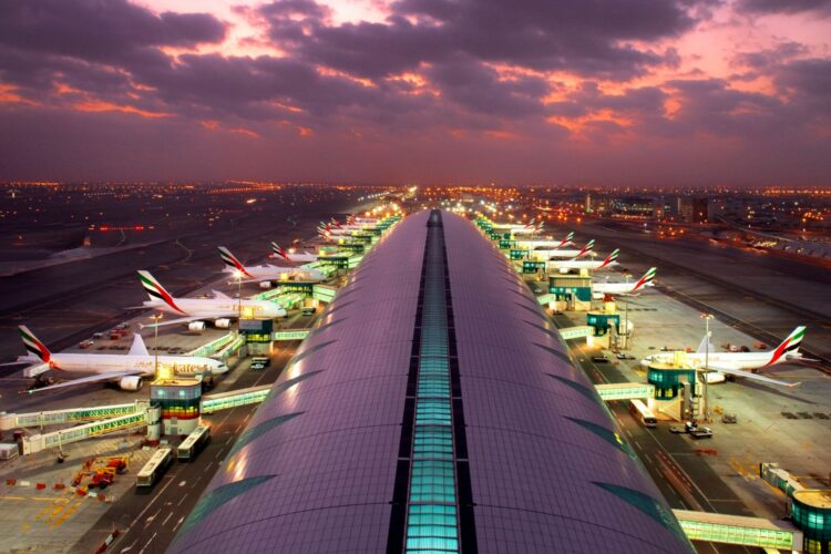 Терминалы аэропорта Дубай