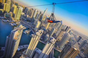 Вы сейчас просматриваете Зиплайн XLine в Дубае — полёт с небоскрёба над районом Дубай Марина