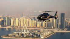 Полёт на вертолёте в Дубае
