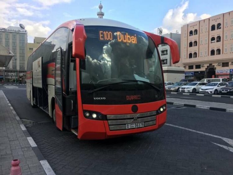Междугородний автобус Дубай — Абу-Даби