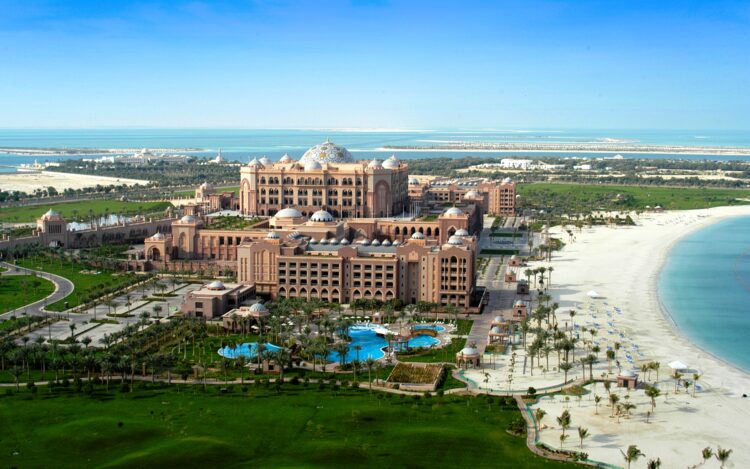 Emirates Palace Hotel and Beach