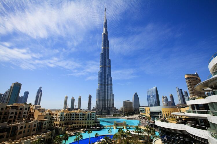 Посещение Бурдж-Халифы в Дубае