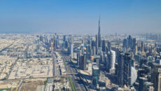 Лучшие экскурсии в Дубае - вид с вертолёта