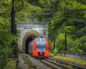 Поезд «Ласточка» в Абхазии