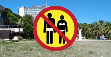 В Абхазии в 20 раз увеличили штраф за нахождение без одежды за пределами пляжной зоны