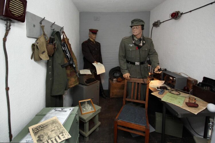 Экспонаты музея «Бункер» в Калининграде