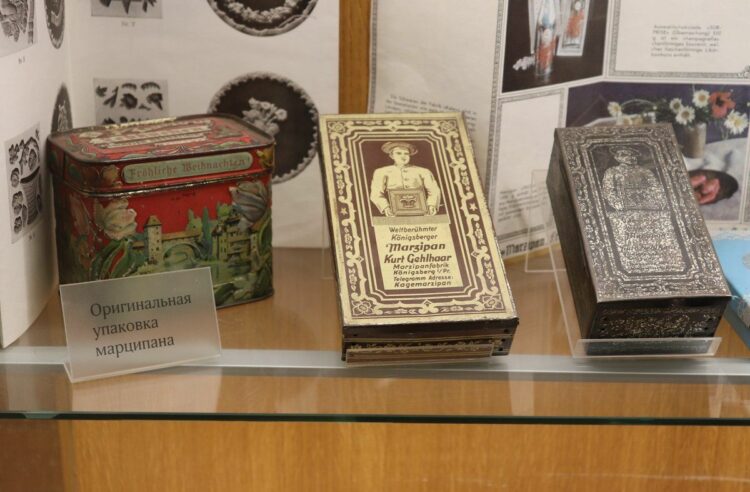 Экспонаты музея марципана в Калининграде