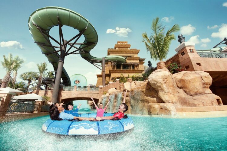 Аквапарк Aquaventure в Дубае