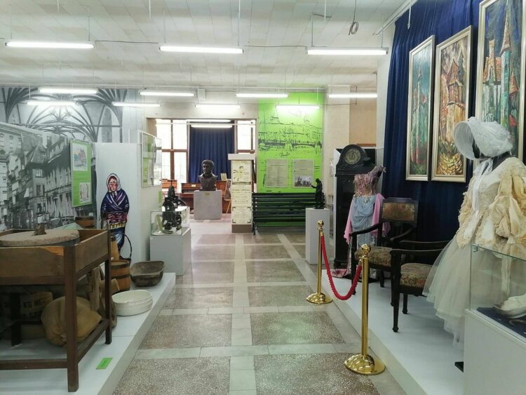 Экспонаты краеведческого музея в Калининграде