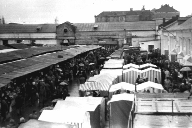 Центральный рынок Калининграда в прошлом