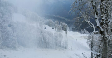 Благоприятная погода: курорт «Роза Хутор» досрочно открыл горнолыжный сезон этой зимой