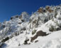 Склон горы Эллинор, в ущелье которой упал турист