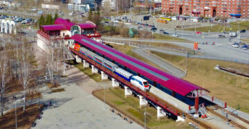Свердловская детская железная дорога в Екатеринбурге