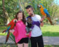 Фотография с попугаями, навязанная за огромные деньги