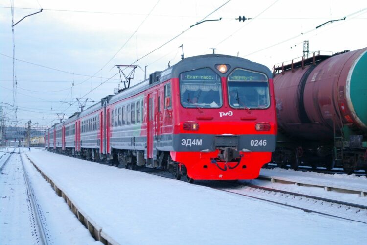 Поезд из Перми в Екатеринбург