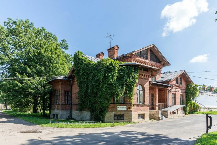 Оранжереи в усадьбе Знаменка